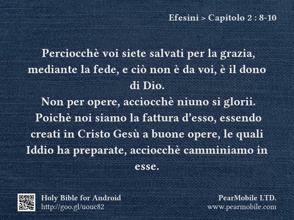 Efesini, Capitolo 2:8-10